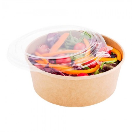 Bowls for food with a cap